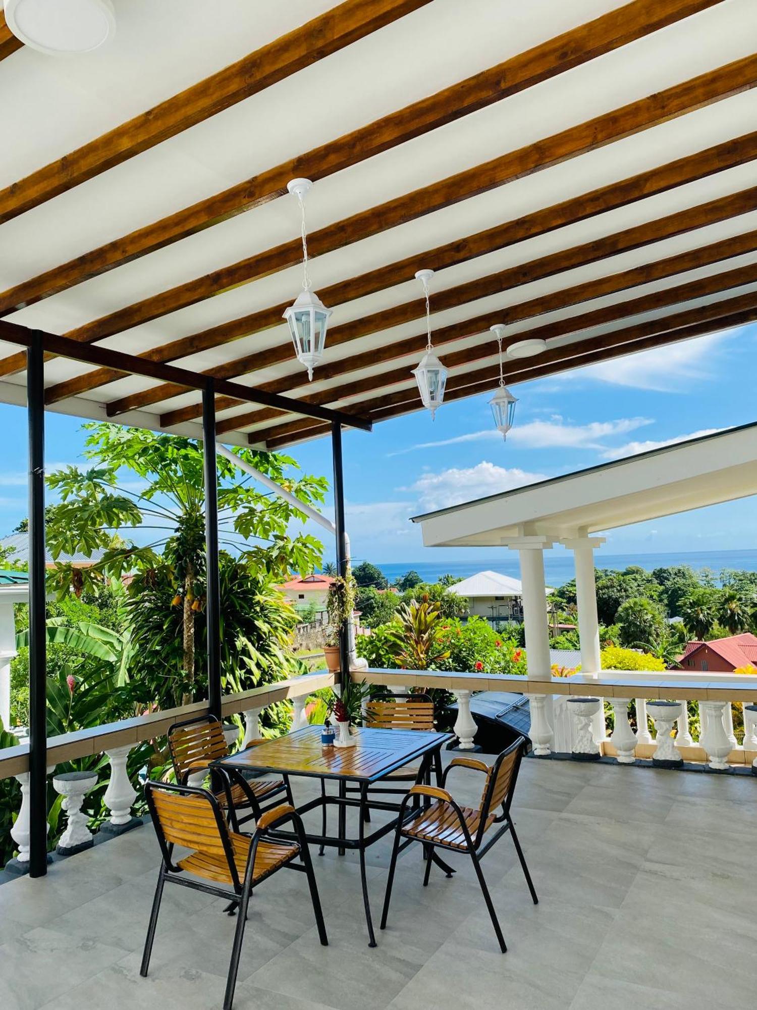Oceanic View Apartments Beau Vallon  Bagian luar foto